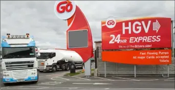  ??  ?? GO HGV on Newry Road, Dundalk.