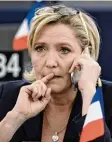  ?? Foto: afp ?? Hat mehrere Skandale am Hals: Front National Chefin Le Pen.