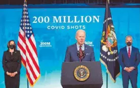  ??  ?? Biden inaugurará hoy la cumbre climática virtual con 40 líderes