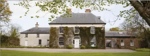  ??  ?? Clonganny House in Ballygarre­tt is Georgina Campbell’s Country House of the Year 2019.