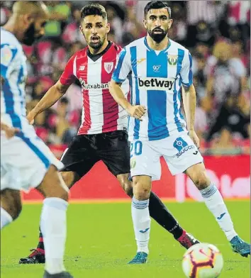  ?? FOTO: JUAN ECHEVERRÍA ?? Estreno Peru Nolaskoain fue una de las apuestas de Berizzo en la primera jornada ante el Leganés