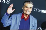  ?? INVISION / AP 2016 ?? Fred Willard was a comedic actor whose improv style kept him relevant for more than 50 years. Willard’s daughter said her father died Friday night.