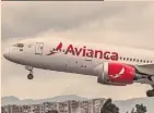  ?? FOTO: AFP ?? Avianca logró 371.4 millones de dólares en ingresos operaciona­les durante el primer trimestre del año.