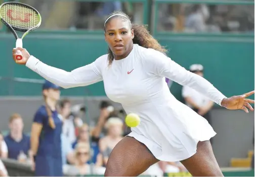  ?? File / Reuters ?? ↑ Serena Williams, who has won the tournament seven times, said she was shocked by the momentous decision.