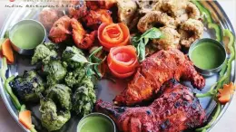  ??  ?? INDIAN DELICACIES:
Chutney Restaurant dish