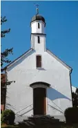  ?? Foto: Karin Marz ?? Seit 300 Jahren steht diese Kapelle in Oberrothan. Das wird nun besonders gefeiert.