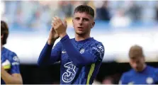  ?? ?? Mason Mount, centrocamp­ista del Chelsea