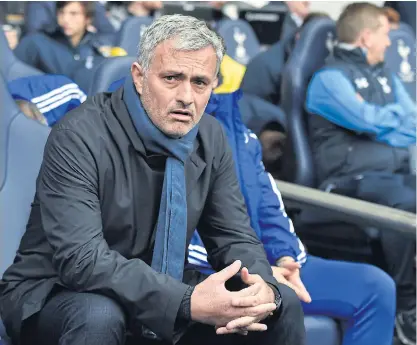  ??  ?? Chelsea manager Jose Mourinho.