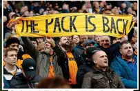  ?? ACTION IMAGES ?? Pack mentality: Molineux crowd