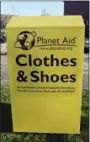  ?? SUBMITTED ?? Painesvill­e Township has sued Planet Aid over the placement of its donation boxes.