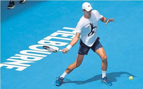  ?? ?? VISA ROW: Serbian star Novak Djokovic risks being booed by Australian Open fans, warns tennis legend Boris Becker.