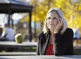  ?? Photos by Marc Piscotty Photograph­y, via COLAB ?? “If the (community medical health centers) are not willing to reinvest their reserves to expand access to care now, then when?” asks Nancy Vandemark, former director of the Colorado Office of Behavioral Health.