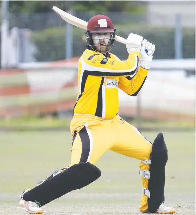 ?? ?? Chris Stanger was a key part of the Cricket Far North side for many years. Picture: Brendan Radke