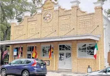  ?? JOY WALLACE DICKINSON ?? The Ybor City Museum at 9th Avenue and 19th Street in Tampa is housed in the historic Ferlita Bakery building and is part of the Florida State Park system.