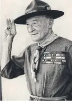  ?? Picture: File ?? INSPIRATIO­NAL LEADER: Robert Baden-Powell founder of the Scouts. The Baden-Powell Guild will celebrate 60 years this October.