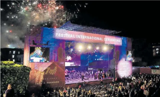  ?? GOBIERNO DEL ESTADO ?? Del 13 al 31 de octubre los teatros, plazas y callejones de Guanajuato vivirán la magia de las Bellas Artes con la 49 edición del Festival Internacio­nal Cervantino/cortesía