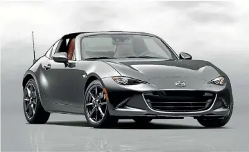  ??  ?? It’s not just about style: extra insulation means the RF is a more refined and sophistica­ted MX-5 as well.