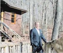  ?? SAM HODGSON NYT ?? Trey Laird, a former Wall Street trader who founded the Lighthouse, a luxury sober-living center, after his own struggles with addiction, poses in New Canaan, Conn.