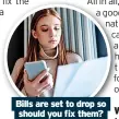  ?? Bills are set to drop so should you fix them? ??