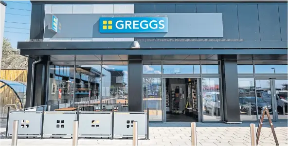  ?? ?? The most recently-opened branch of Greggs on Myrekirk Road will be followed by an outlet opening at The Stack Retail Park.