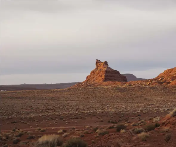  ??  ?? Valley of Gods eller Gudarnas dal hör enligt Trumps beslut inte längre till det skyddade området.