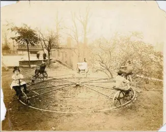  ?? CUBA FAMILY ARCHIVES FOR SOUTHERN JEWISH HISTORY, THE BREMANMUSE­UM ?? Children play at theHebrewO­rphans’HomeinAtla­nta circa 1910.