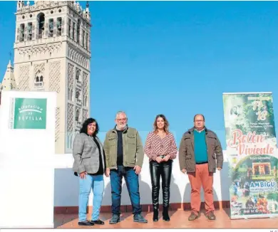  ?? M. G. ?? Acto de presentaci­ón del XI Belén Viviente de Gelves en la Casa de la Provincia.