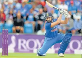  ?? GETTY IMAGES ?? ■ Rohit Sharma scored a record breaking five centuries during the 2019 World Cup.