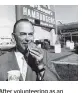  ??  ?? After volunteeri­ng as an ambulance driver during World War I, Ray Kroc spent most of his career as a paper cup and milkshake machine salesman. During a 1954 trip to visit clients in San Bernardino, California, he became taken with the smooth production...