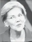  ??  ?? Elizabeth Warren