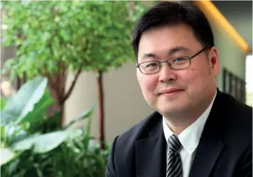  ?? SAMUEL ISAAC CHUA/THE EDGE SINGAPORE ?? William Liem, CEO of Tuan Sing Holdings, is looking for new partnershi­ps and acquisitio­ns across the region