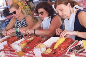  ?? Hearst Connecticu­t Media file photo ?? The Greenwich Newcomers Club Lobsterfes­t! takes place Sunday from 3 to 8 p.m. at the Clambake area at Tod’s Point Park in Old Greenwich.