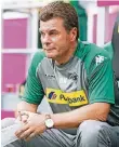  ?? ARCHIVFOTO: DPA ?? Trainer Dieter Hecking siegte mit Borussia in Mainz.