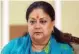  ??  ?? Vasundhara Raje