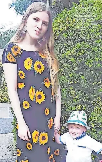  ?? ?? Delilah May and her son Jake: ‘They are giving me the chance to make memories with my son and it’s overwhelmi­ng that people want to donate’