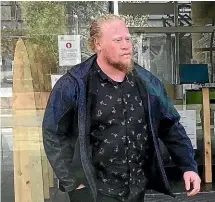  ?? TROELS SOMMERVILL­E/STUFF ?? Abraham Sovea, 22, outside Manukau District Court in October.