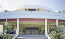  ?? SAMEER SEHGAL/HT PHOTO ?? Mahraja Ranjit Singh Panorama at Ram Bagh in Amritsar on Friday .