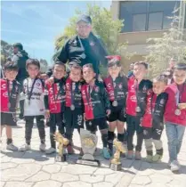  ?? ?? ▮ El Atlas de Piedras Negras que terminó como subcampeon­es en la categoría Infantil 2017.