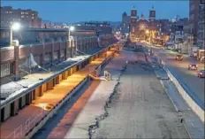  ?? Alexandra Wimley/Post-Gazette ?? The produce terminal building in the Strip District on Jan. 2.