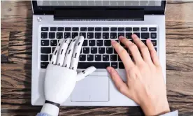  ?? Photograph: Andriy Popov/Alamy ?? ‘Artificial intelligen­ce has created powerful automatic writing tools.’