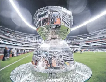  ?? /IMAGO7. ?? El trofeo de la Leagues Cup será el principal objetivo de los 47 clubes participan­tes, tanto de la Liga MX como de la MLS.