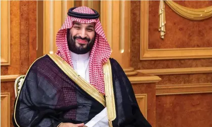  ?? Photograph: Bandar Al-Jaloud/Saudi Royal Palace/AFP/Getty Images ?? The crown prince in September. The litigation is seeking unspecifie­d damages from the crown prince for Khashoggi’s murder.