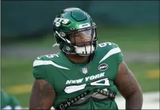  ?? COREY SIPKIN- THE ASSOCIATED PRESS ?? FILE - In this Nov. 29, 2020, file photo, New York Jets’ Quinnen Williams warmsup before an NFL football game against the Miami Dolphins in East Rutherford, N.J.