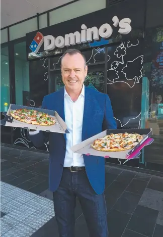  ?? Picture: ANNETTE DEW ?? Domino's CEO Don Meij.