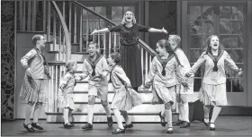  ??  ?? A touring production of The Sound of Music will be onstage this week at Fayettevil­le’s Walton Arts Center.