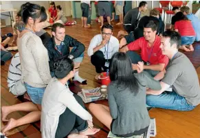  ??  ?? The Asia New Zealand Foundation broadens young future leaders’ knowledge of Asia through its Leadership Network.