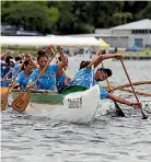  ?? DOMINICO ZAPATA/FAIRFAX NZ ?? The Waka Ama Sprint Nationals.