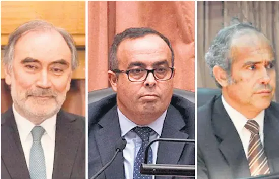  ??  ?? La Corte Suprema no atenderá los reclamos de los jueces Bruglia, Bertuzzi y Castelli.