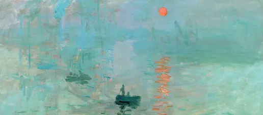  ??  ?? Stimoli e bellezza Claude Monet «Impression­e, levar del sole» (1872): il pittore francese è uno degli esempi citati dal dottor Cucca
