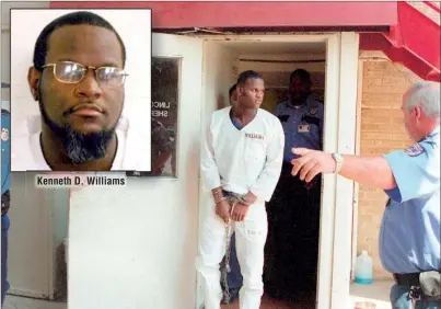  ?? AP file photo ?? Kenneth Williams, shown in this photo from August 2000, was executed Thursday night for the murder of Cecil Boren in October 1999. Williams was the fourth inmate in eight days to be executed by the state. Kenneth D. Williams